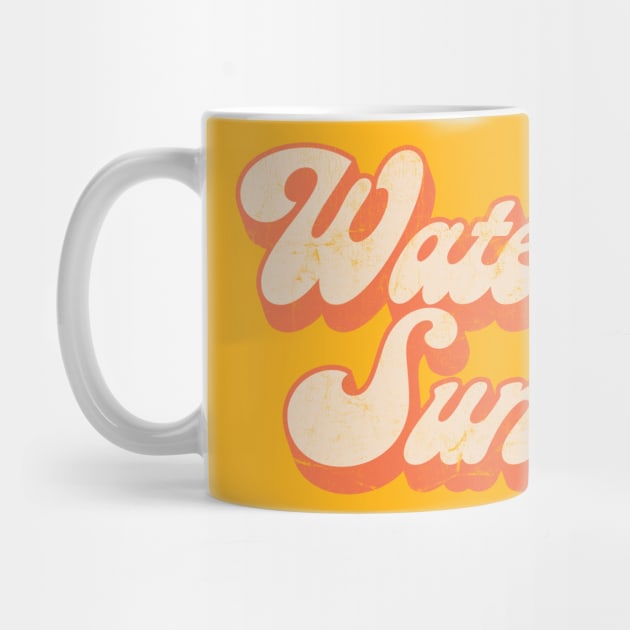 Waterloo Sunset / Retro 60s Typography Design by DankFutura